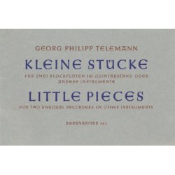 11 kleine St&uuml;cke - Telemann, Georg Philipp