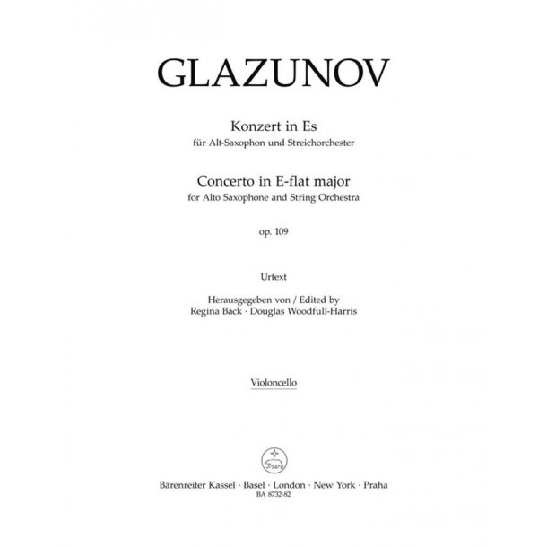 Concerto - Glazunov, Alexander