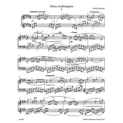 Deux Arabesques pour le Piano - Debussy, Claude