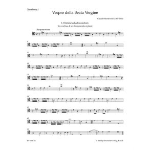 Vespro della Beata Vergine - Monteverdi, Claudio