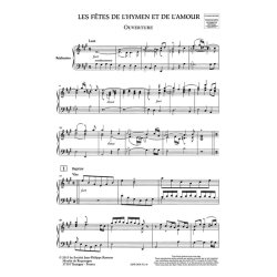 Les F&ecirc;tes de l'Hymen et de l'Amour - Rameau, Jean-Philippe