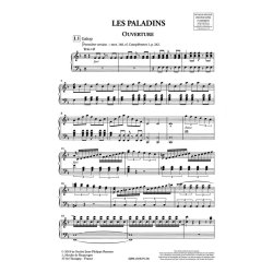 Les Paladins RCT 51 : Com&eacute;die-ballet in three Acts