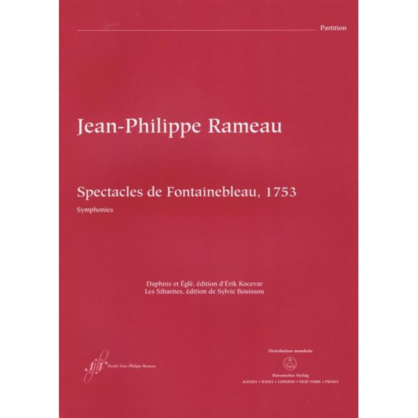 Spectacles De Fontainebleau 1753 : Symphonies
