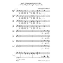 For He Shall Give His Angels Charge Over Thee : Motet for eight voices a cappella