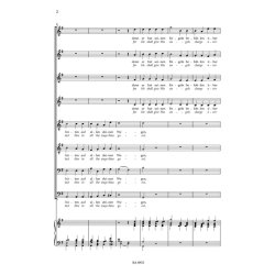 For He Shall Give His Angels Charge Over Thee : Motet for eight voices a cappella