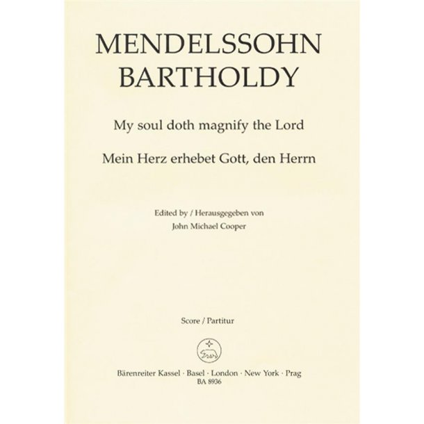 My Soul Doth Magnify The Lord Op.69