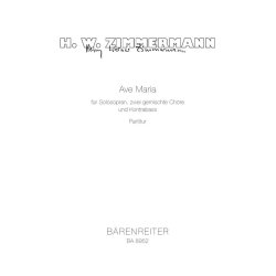Ave Maria - Zimmermann, Heinz Werner