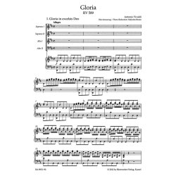 Gloria RV 589 - SSAA