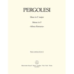 Mass - Pergolesi, Giovanni Battista