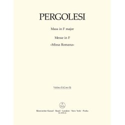 Mass - Pergolesi, Giovanni Battista