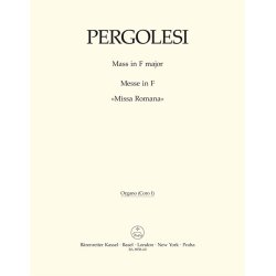 Mass - Pergolesi, Giovanni Battista