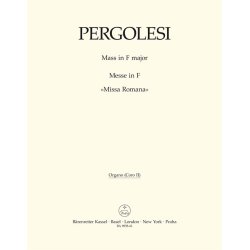 Mass - Pergolesi, Giovanni Battista