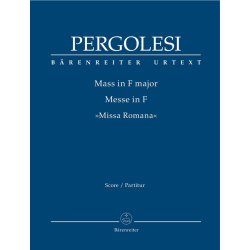 Mass - Pergolesi, Giovanni Battista