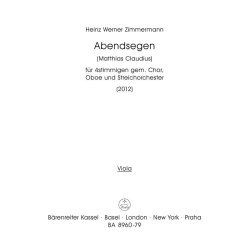 Abendsegen - Zimmermann, Heinz Werner