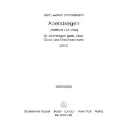 Abendsegen - Zimmermann, Heinz Werner