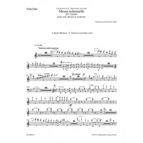 Messe solennelle (Ste Cécile) - Gounod, Charles