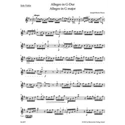 Allegro - Fiocco, Joseph-Hector