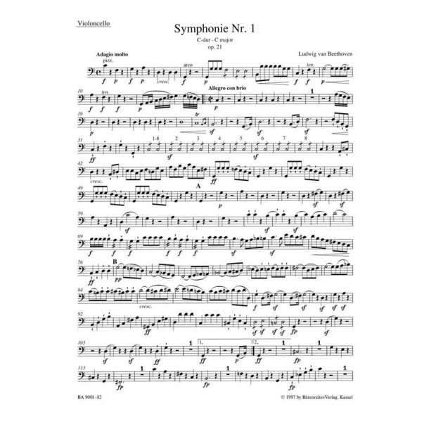 Symphony No.1 In C Op.21