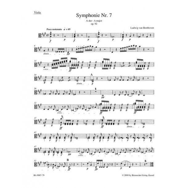 Symphony No.7 In A Major Op.92