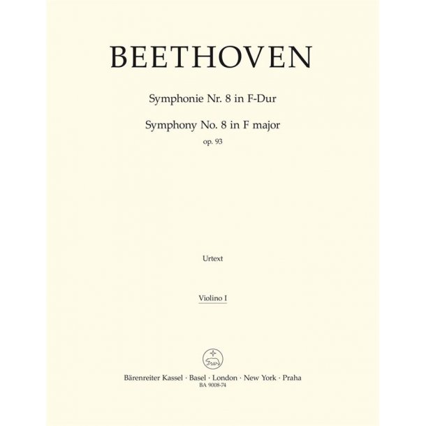 Symphony No.8 In F Major Op.93