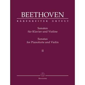 Sonatas for Pianoforte and Violin op. 30 : Nos. 1-3, op. 47, op. 96 - Volume II