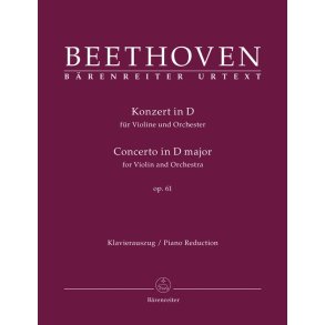 Violin Concerto In D Op.61 - Piano Reduction