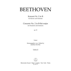Concerto for Pianoforte and Orchestra Nr. 2 : B-flat major op. 19