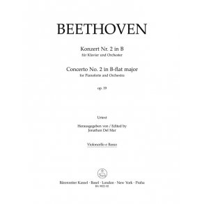 Concerto for Pianoforte and Orchestra Nr. 2 : B-flat major op. 19