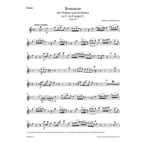 Romances in F major and G major - Beethoven, Ludwig van