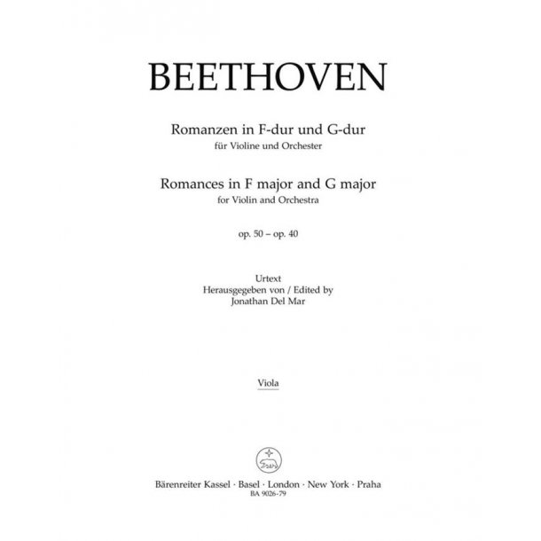 Romances in F major and G major