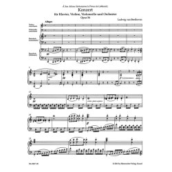 Concerto For Piano, Violin And Violoncello In C