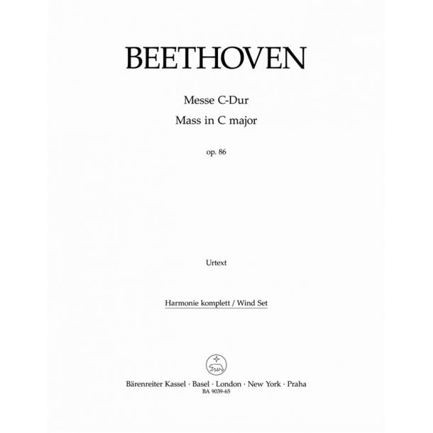 Mass - Beethoven, Ludwig van