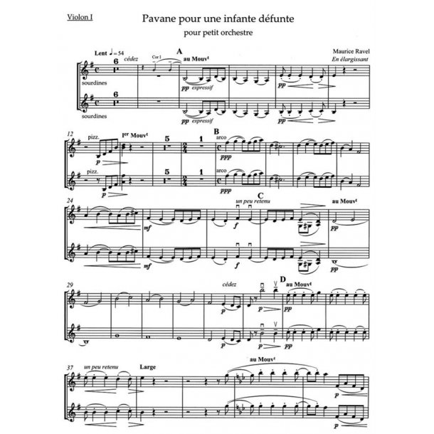 Pavane pour une infante defunte