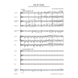 Der 42. Psalm "Wie der Hirsch schreit" (Psalm 42 "As the Hart Pants") - Mendelssohn Bartholdy, Felix