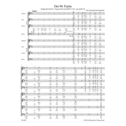 Psalm 98 "Sing to the Lord a new-made Song" - Mendelssohn Bartholdy, Felix