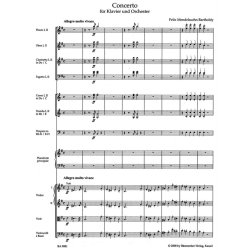 Concerto - Mendelssohn Bartholdy, Felix