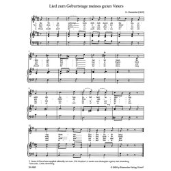 Lieder - Mendelssohn Bartholdy, Felix