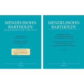 Concerto in E minor : Late version - Op. 64