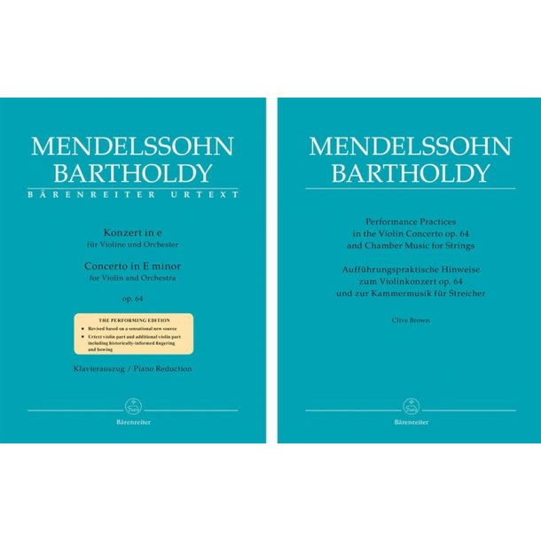 Concerto in E minor : Late version - Op. 64