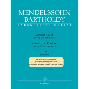 Konzert Für Violine und Orchestre : E-moll Op. 64