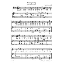 Lieder - Schubert, Franz