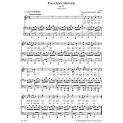 Die sch&ouml;ne M&uuml;llerin - Schubert, Franz