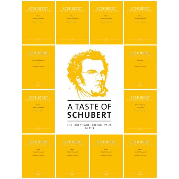 A Taste Of Schubert : For High Voice