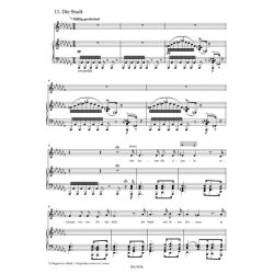 SchwanenGesang. Thirteen lieder on poems by Rellstab and Heine D 957 / "Die Taubenpost" D 965 A - Schubert, Franz