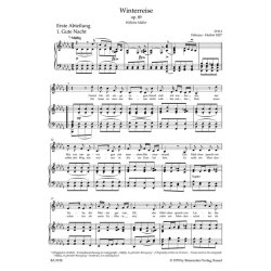 Winterreise - Schubert, Franz