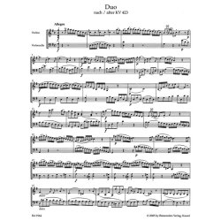 two Duos - Mozart, Wolfgang Amadeus