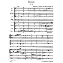 Symphony - Mozart, Wolfgang Amadeus
