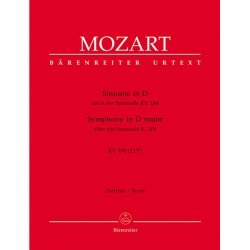 Symphony - Mozart, Wolfgang Amadeus
