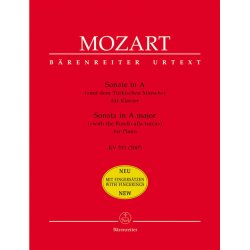 Piano Sonata in A major