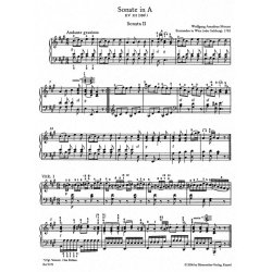 Piano Sonata in A major